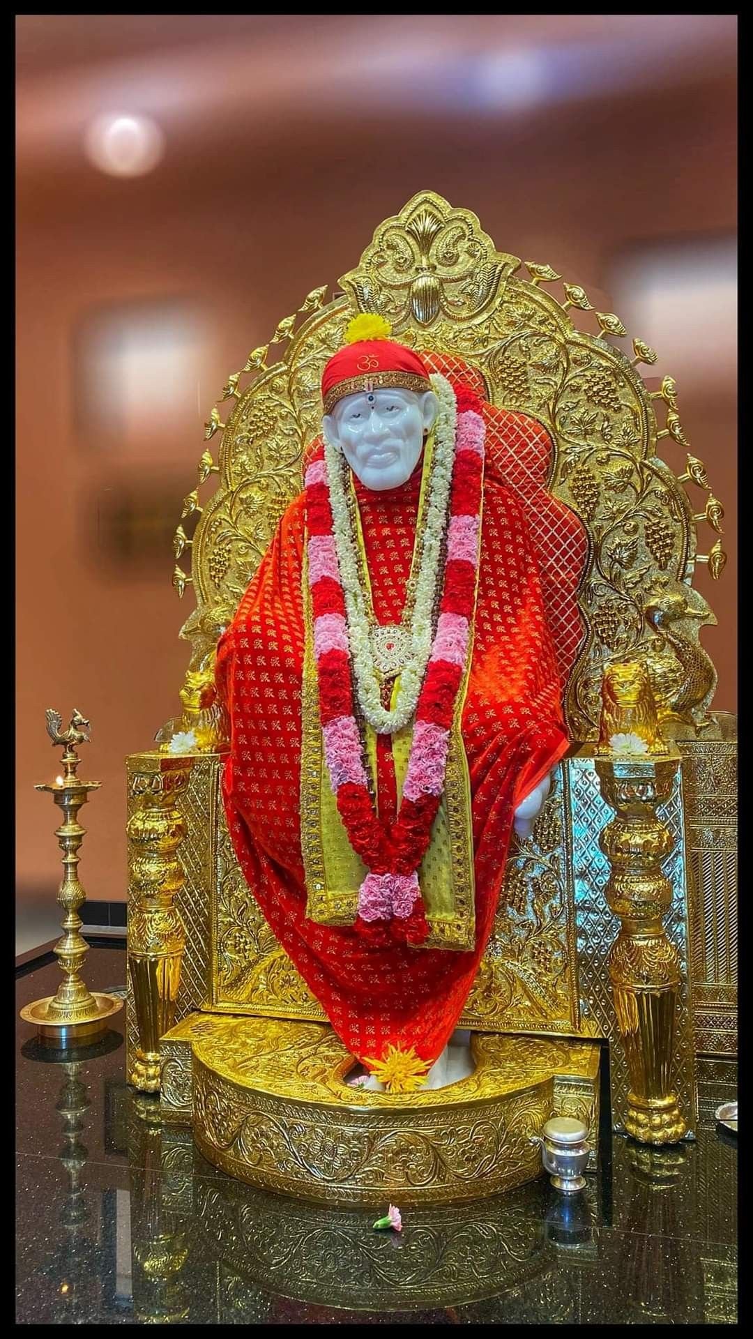Gudi To Sai Baba Room In Temple Images