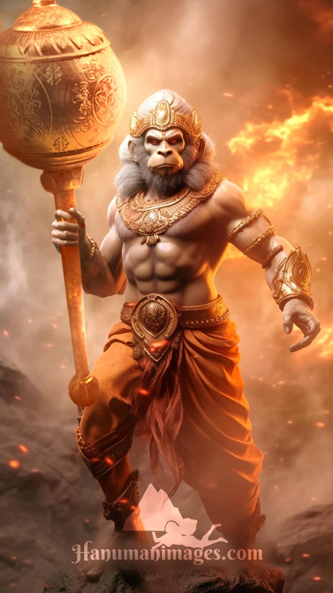 Hanuman 4D Wallpaper