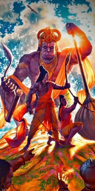 Hanuman Flying PICS Wallpaper