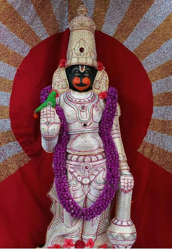 Hanuman Ji Dhyan Mudra HD Wallpaper