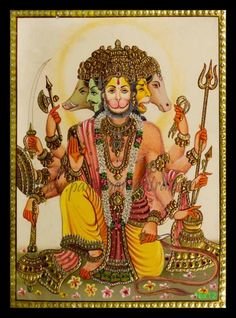 Hanuman Ji With All God HD Wallpaper