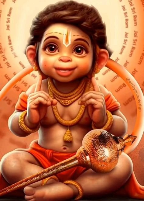 Hanuman Stiker HD Wallpaper Download