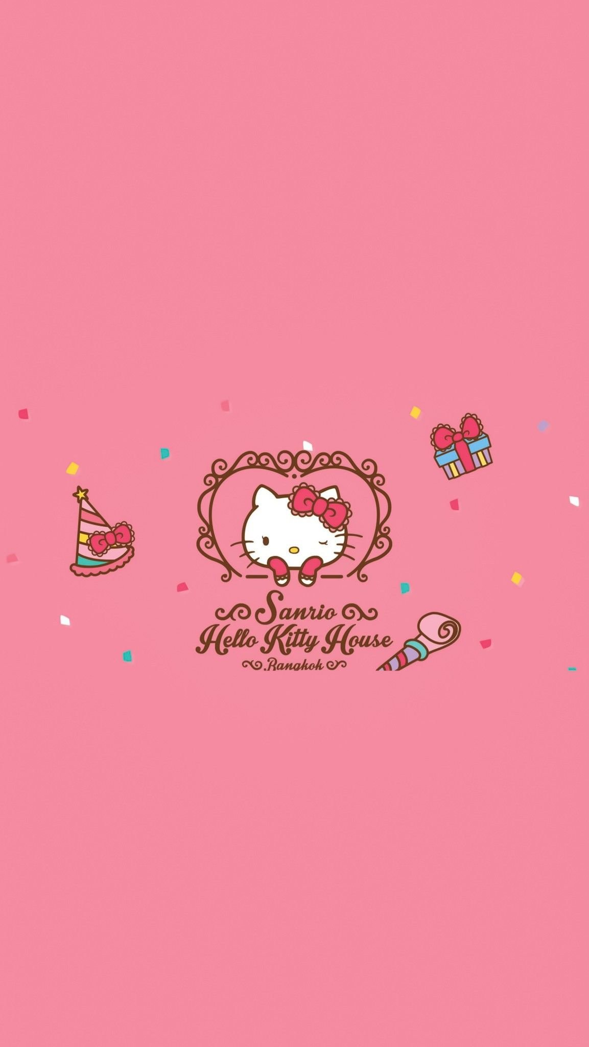 Hello Kitty Pink Wallpaper Free Download