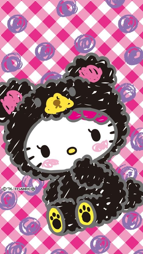 Hello Kitty Pink Wallpaper Iphone