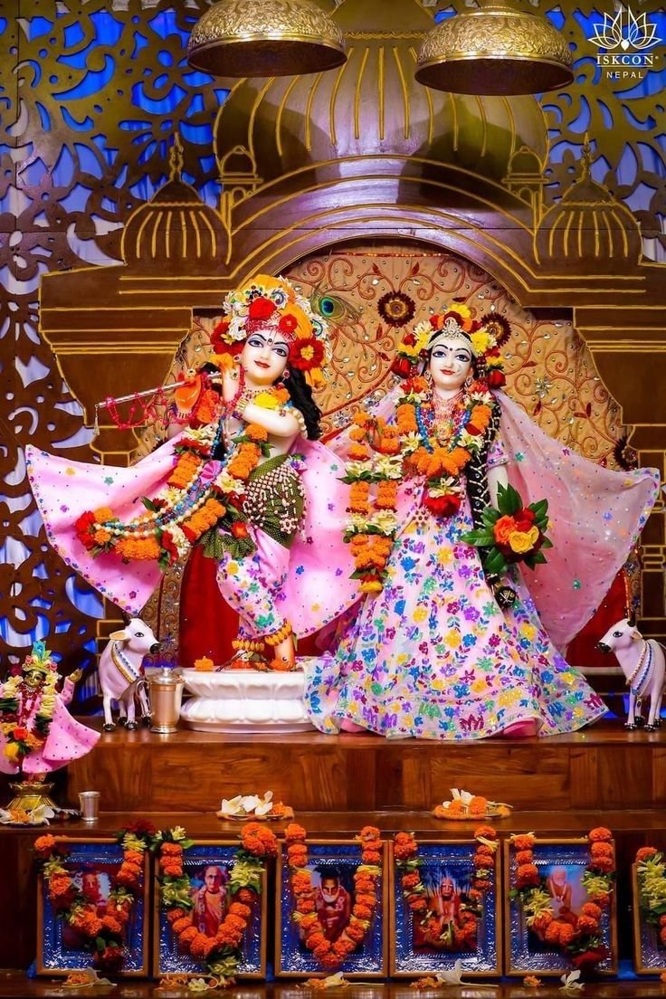 Hindi Gud Mor Images Latest With Radha Krishna