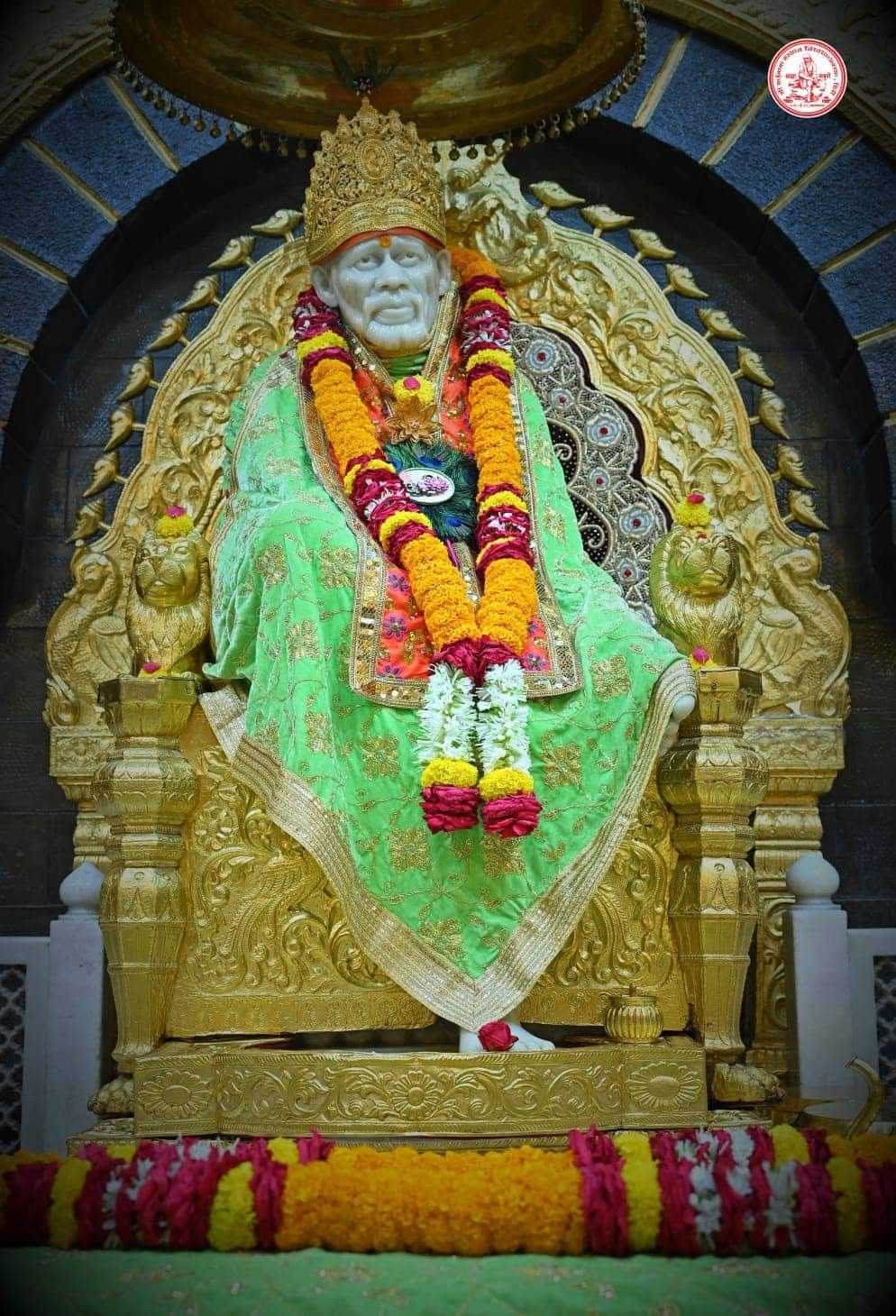 Images Of Gow Mata And Sathya Sai Baba