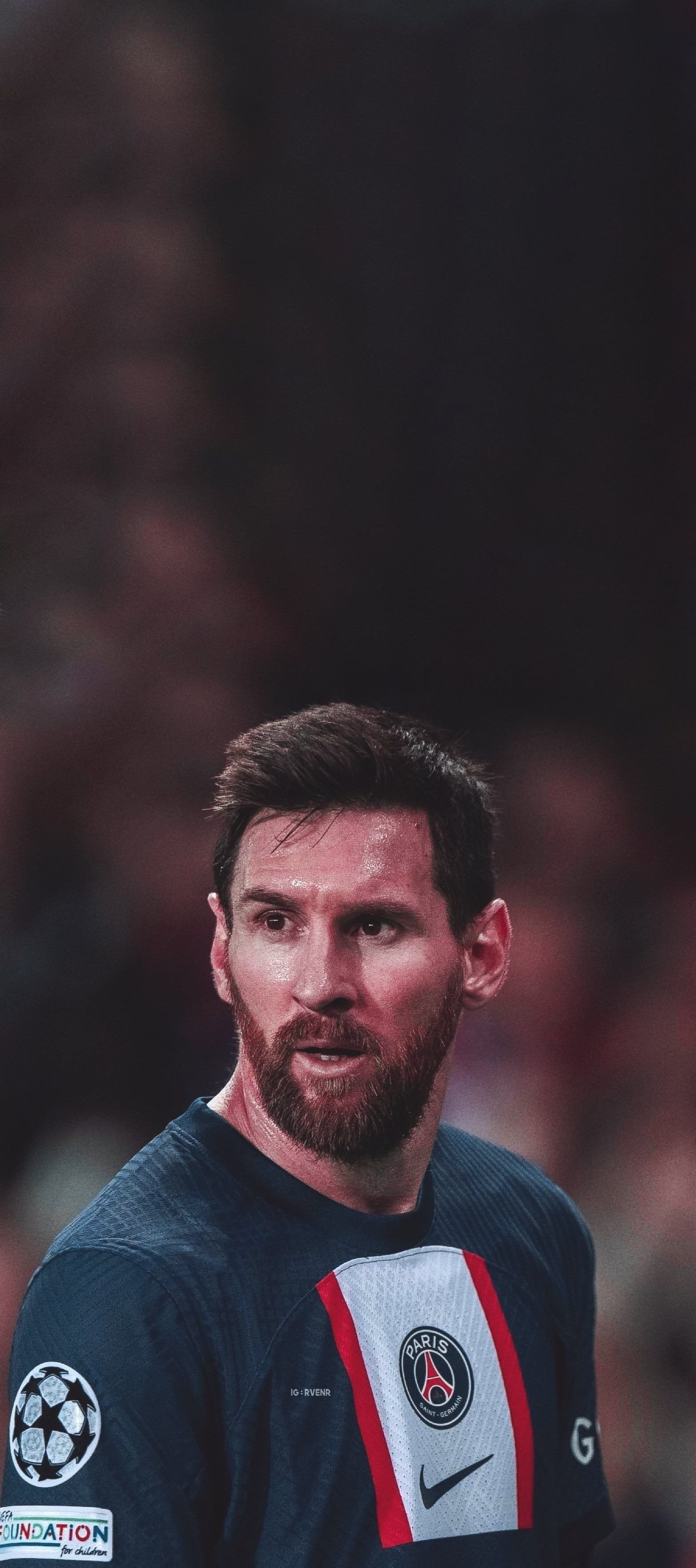 Leo Messi Browen Hair Wallpaper
