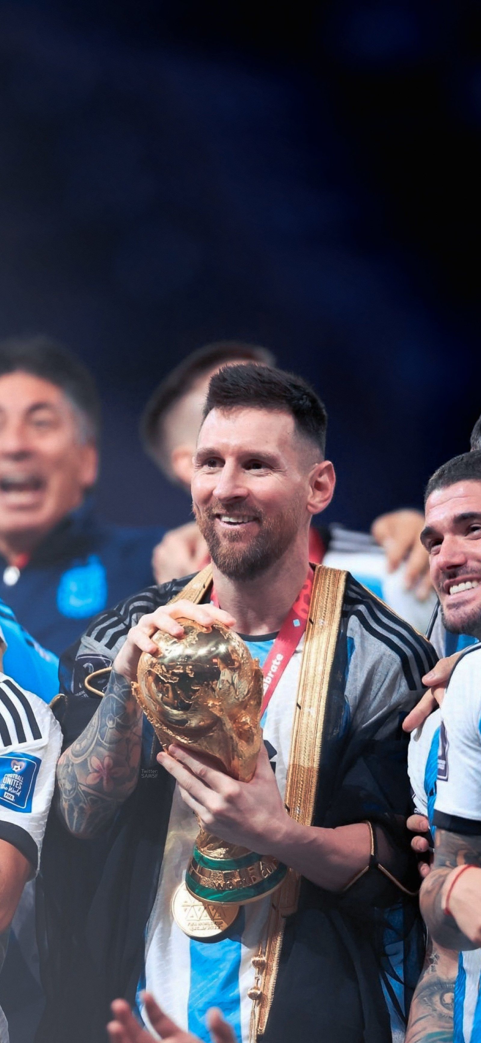Lionel Messi HD Wallpaper 2023 With Beard