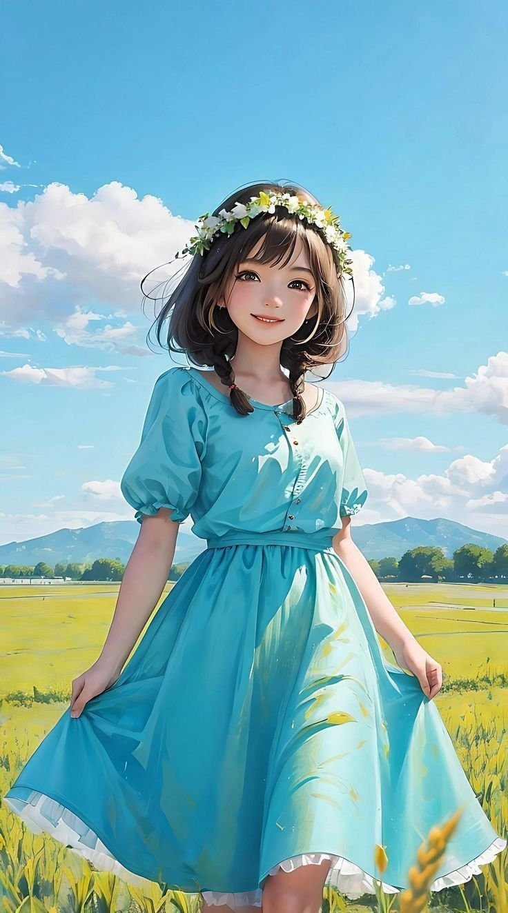Lonely Anime Girl Wallpaper