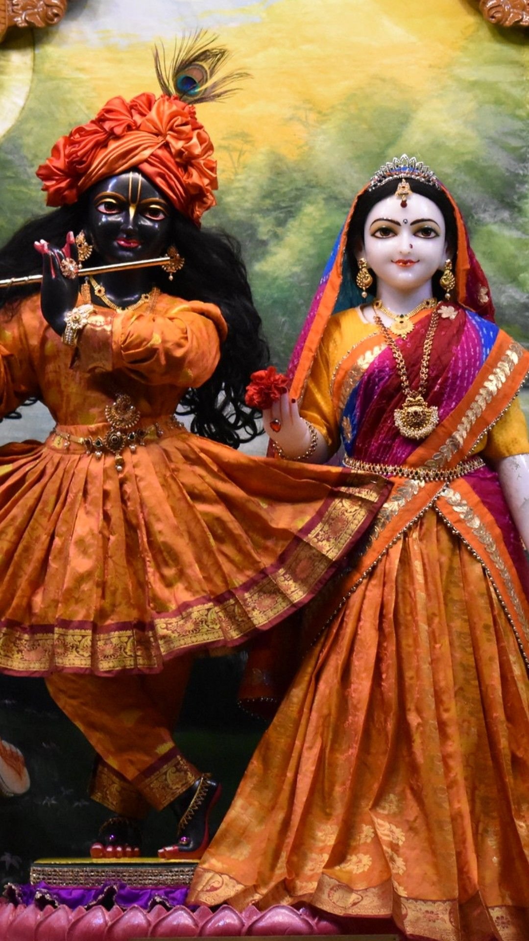 Lord Krishna And Radha Beautiful Images