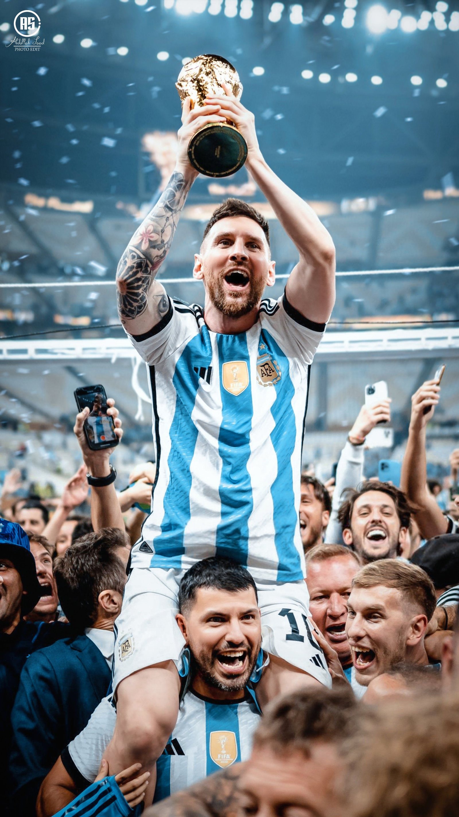Messi And Argentina HD Wallpaper