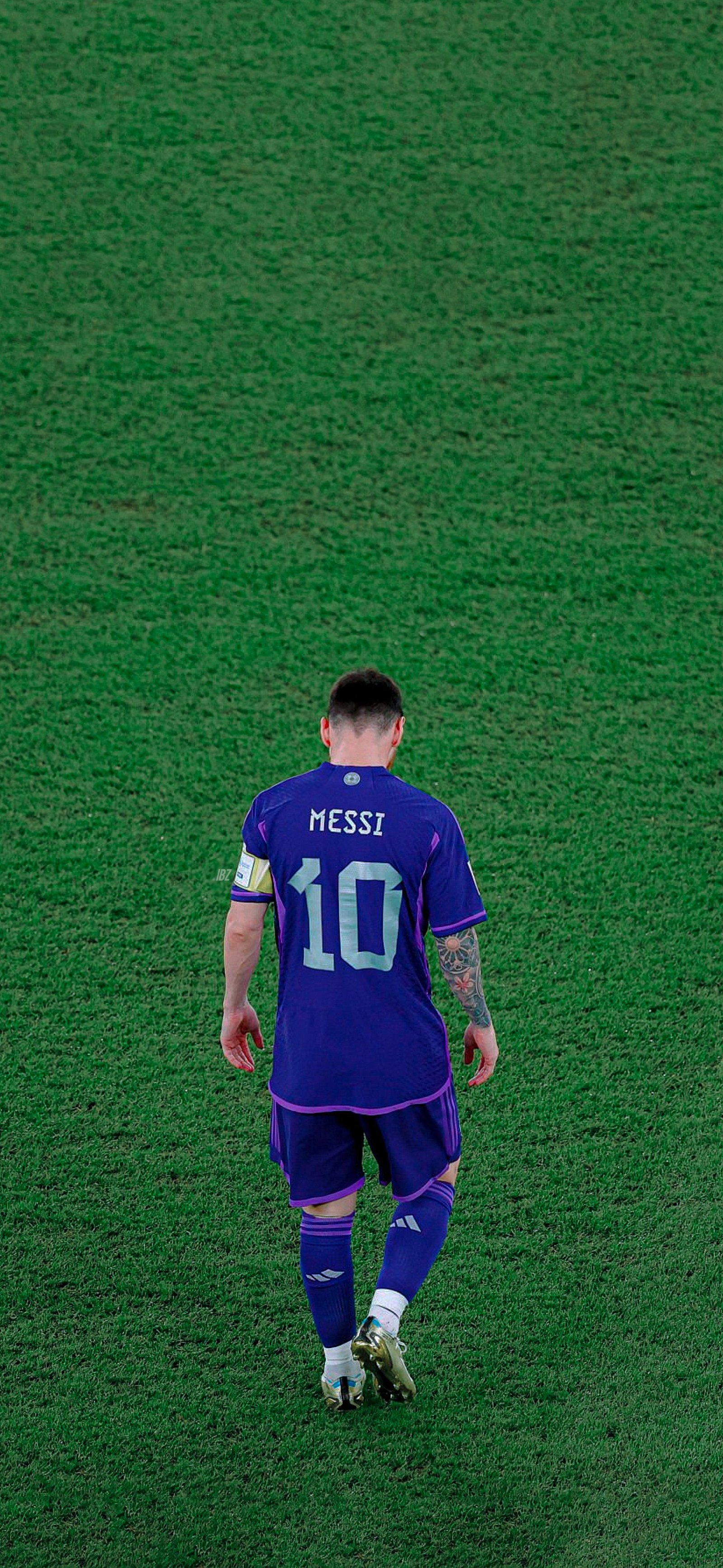 Messi Argentina Jersey Wallpaper