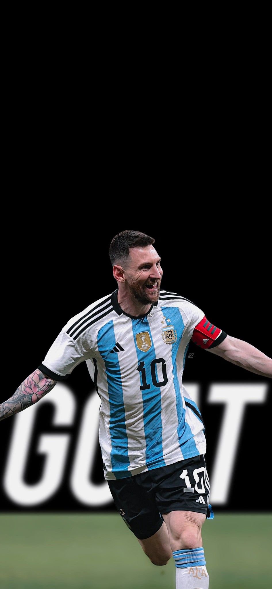 Messi El Clasico Celebration HD Wallpaper