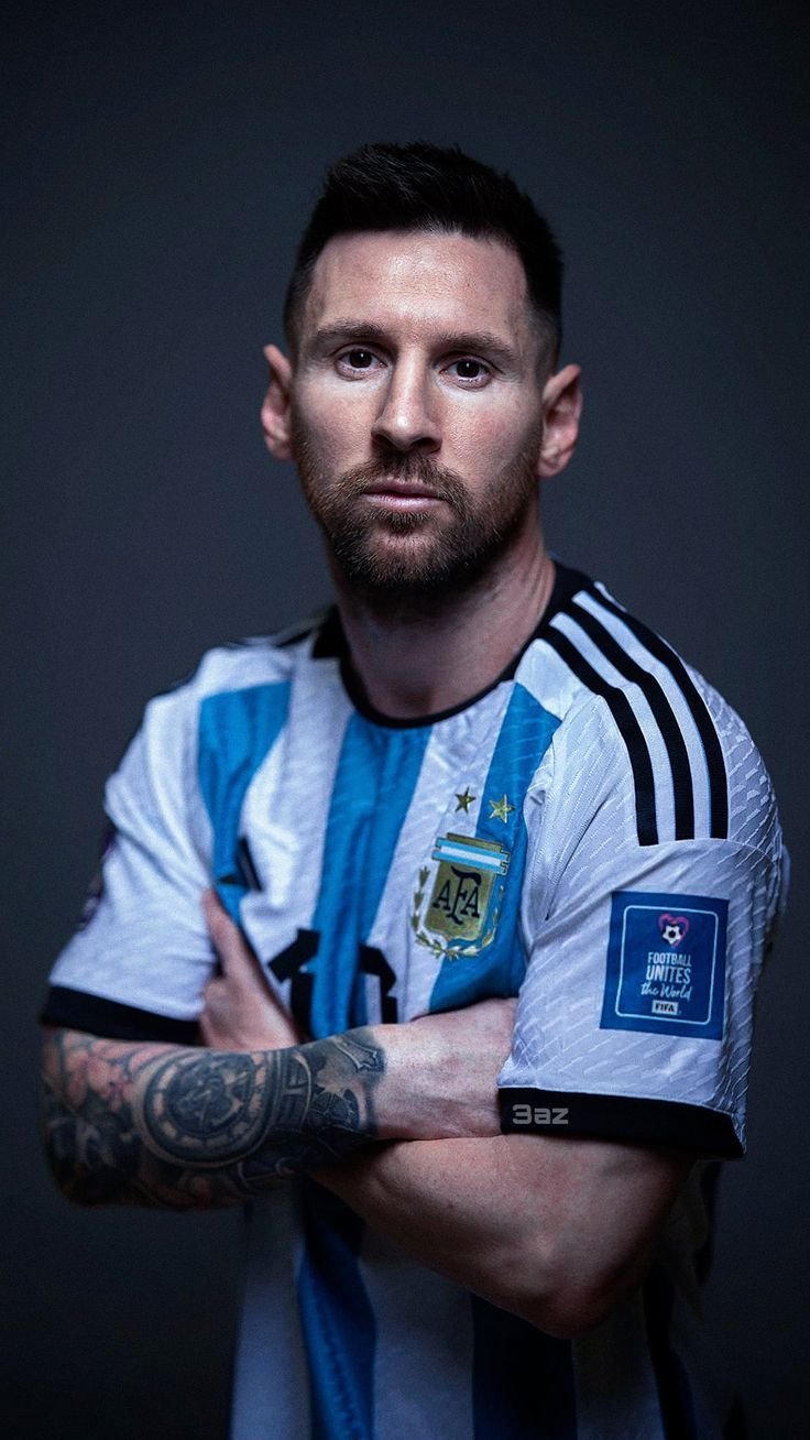 Messi Galaxy Edit Wallpaper