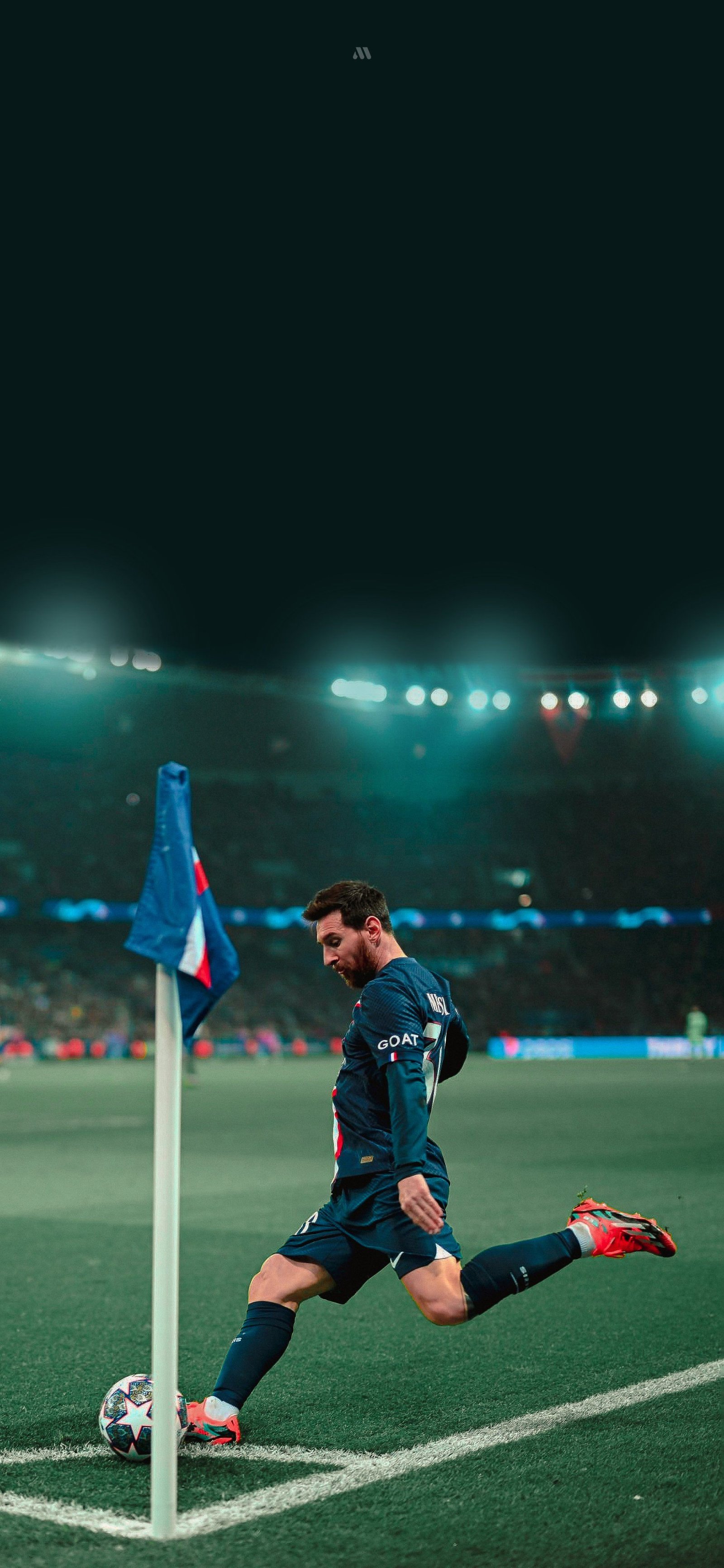 Messi In Camp Nou HD Wallpaper