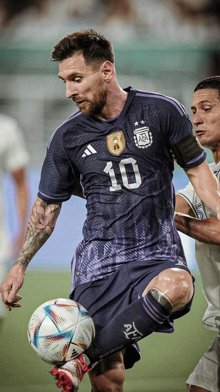 Messi Leg Tattoo HD Wallpaper
