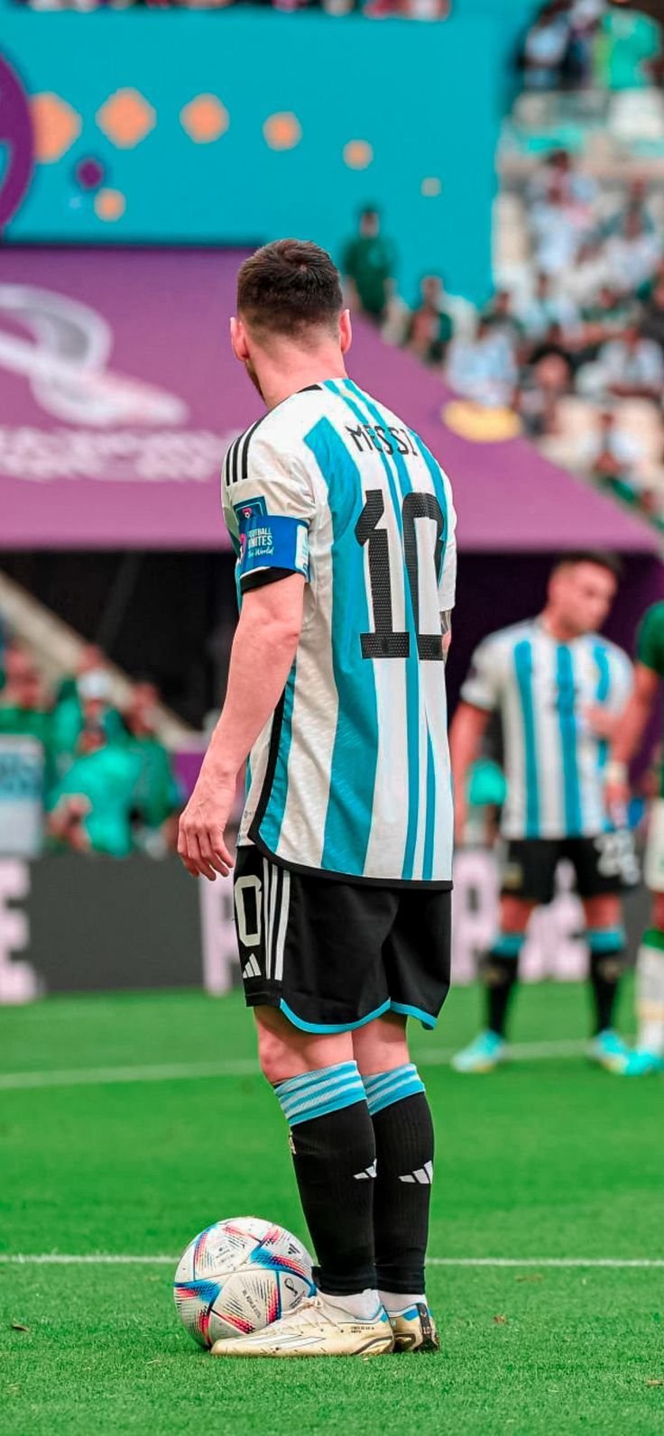 Messi M Logo Wallpaper