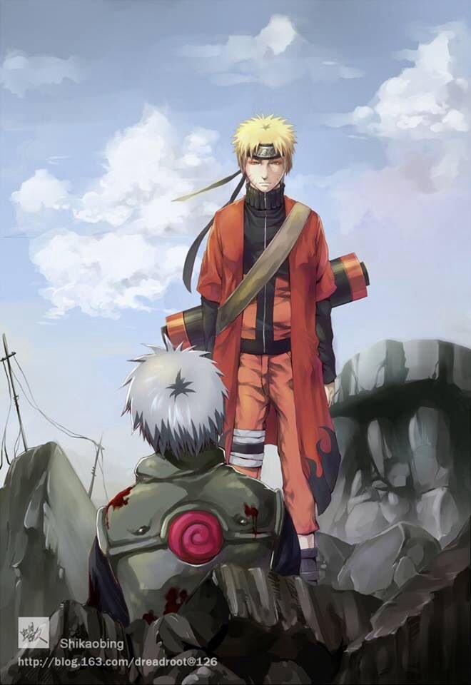 Minato And Kushina Protect Naruto Wallpaper HD