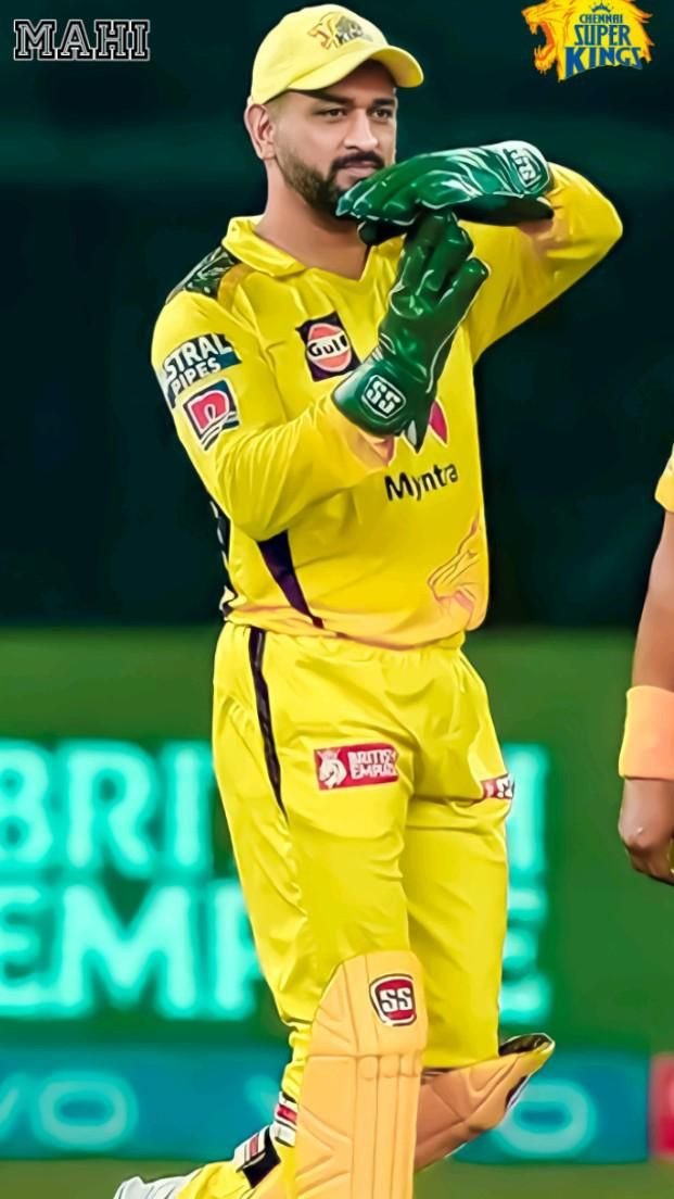 MS Dhoni Images HD In CSK