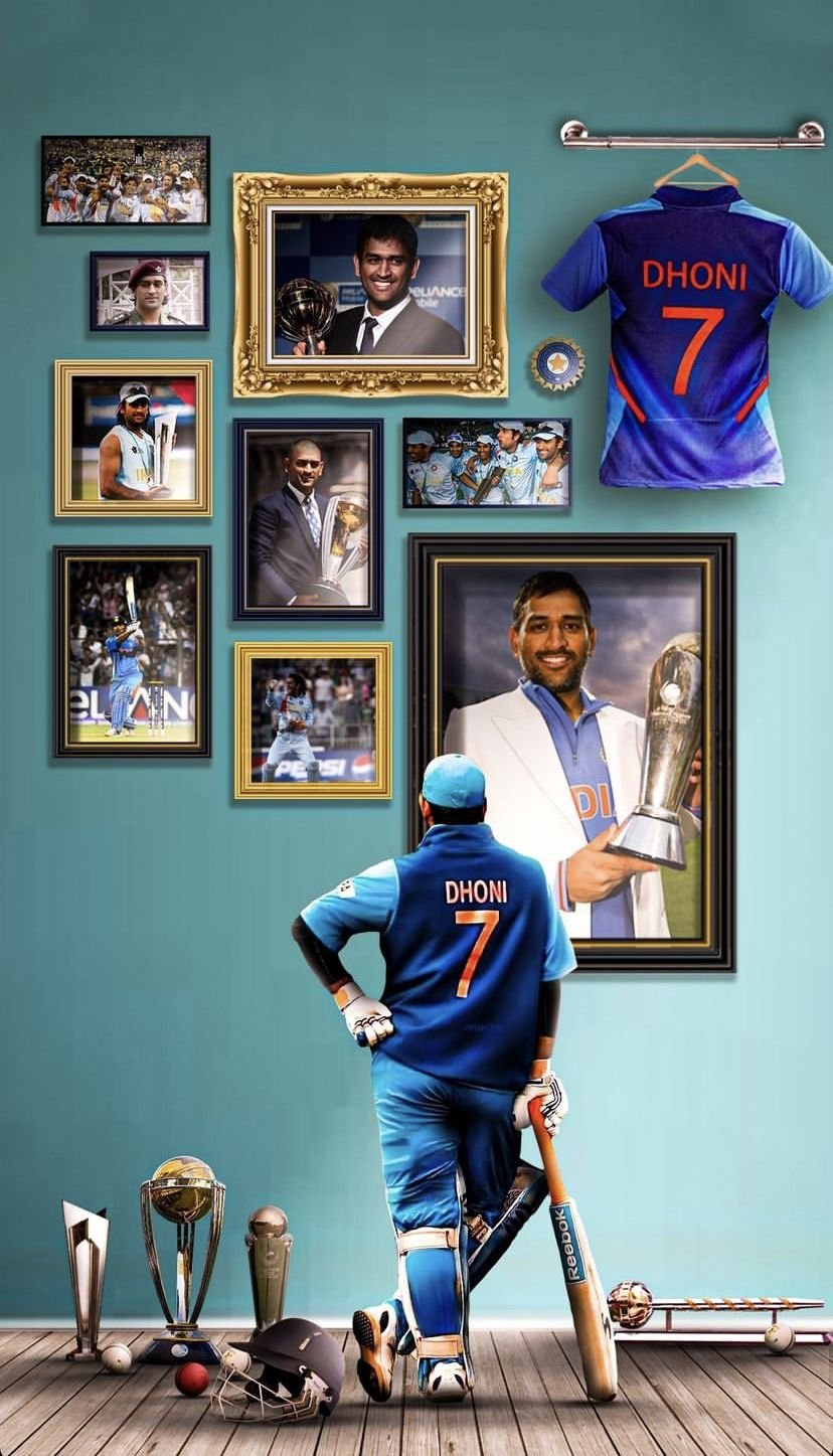 MS Dhoni Motivational Wallpaper For