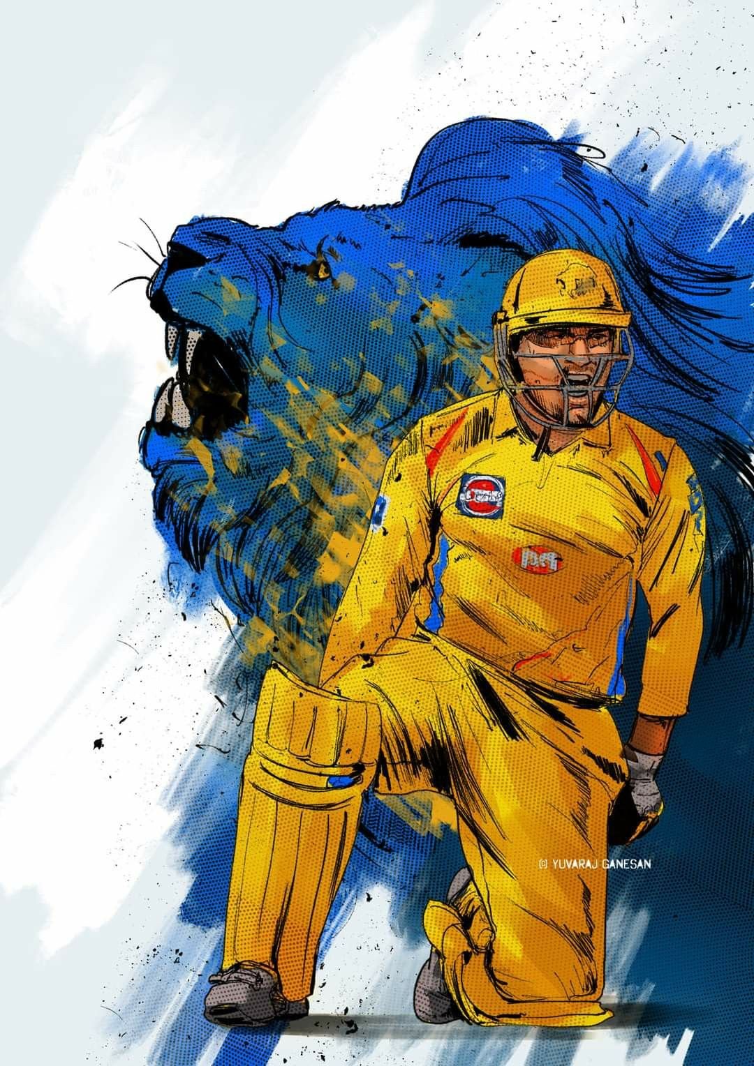 MS Dhoni Stumping HD Wallpaper For