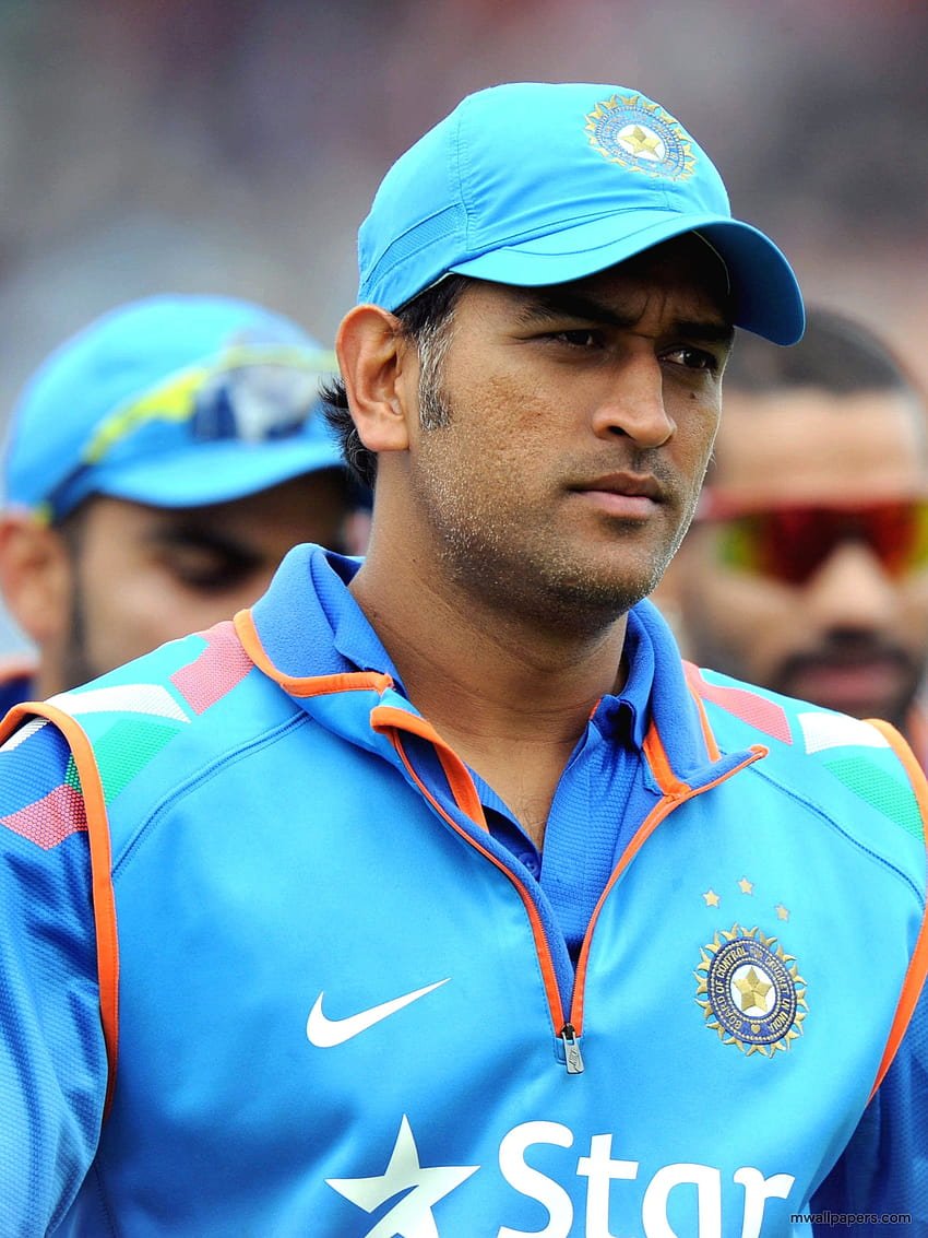 MS Dhoni World Cup HD Photos