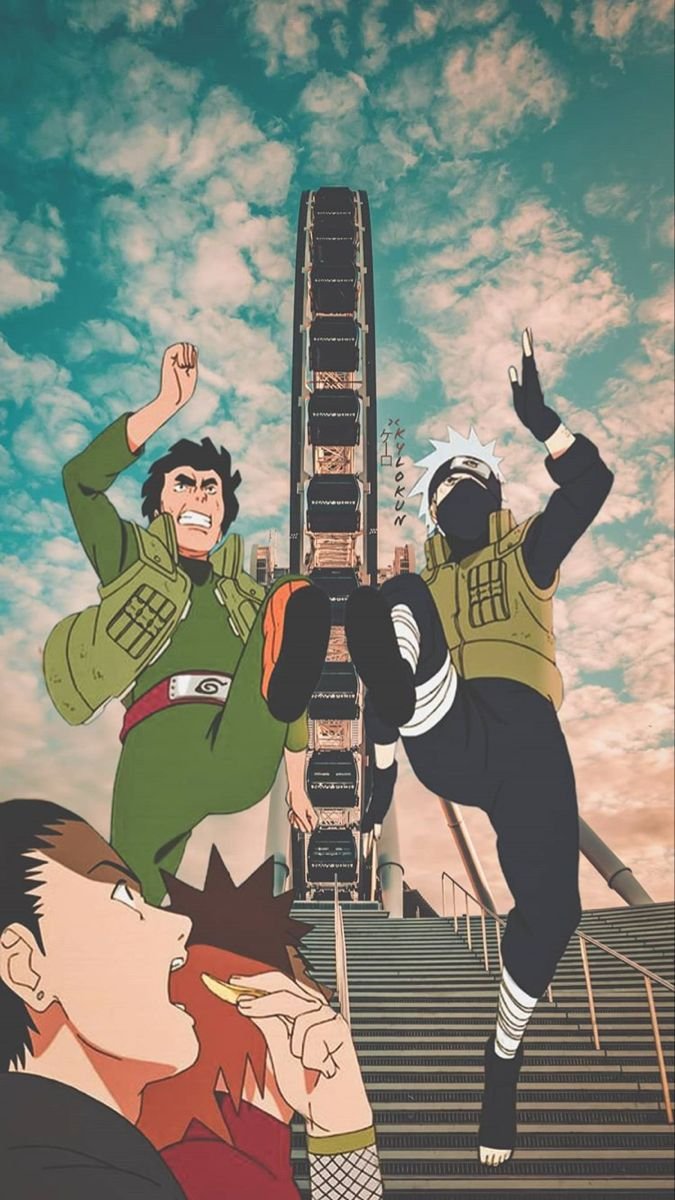 Naruto Jiraiya Minato Wallpaper