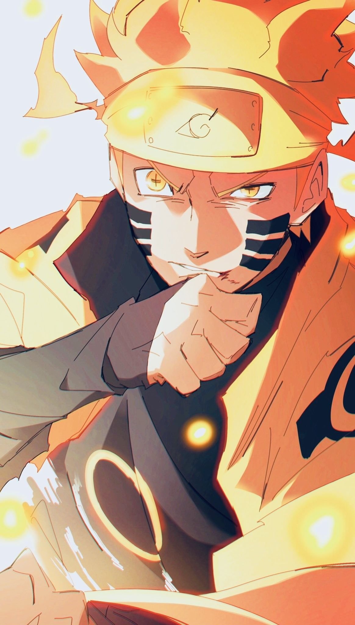 Naruto With Scroll Cool Wallpaper