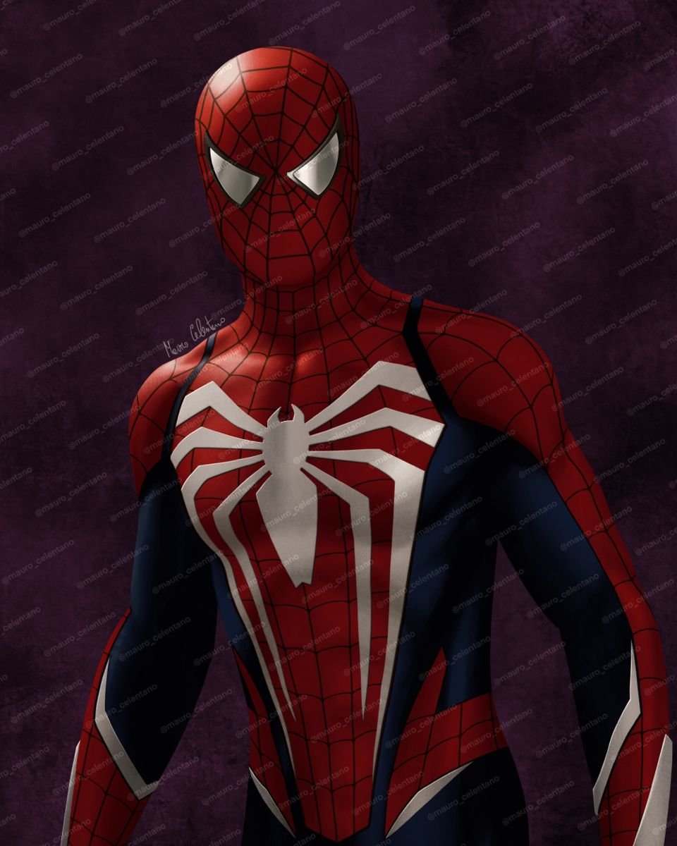 Neon Avengers Wallpaper Spiderman