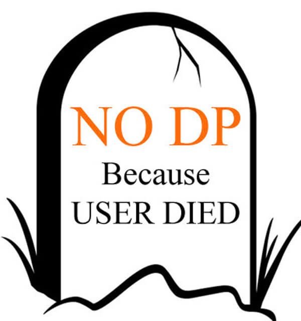 No DP User Died