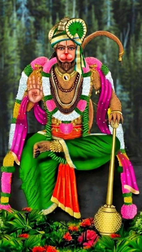 Panchmukhi Hanuman HD Wallpaper For Mobile