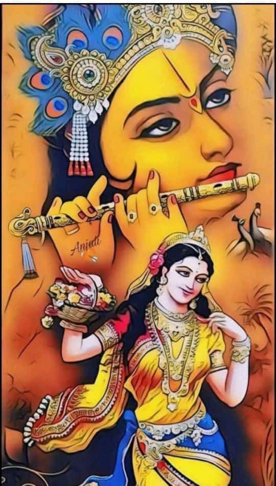 Radha Krishna Images HD For Mobile Back Cover Printing