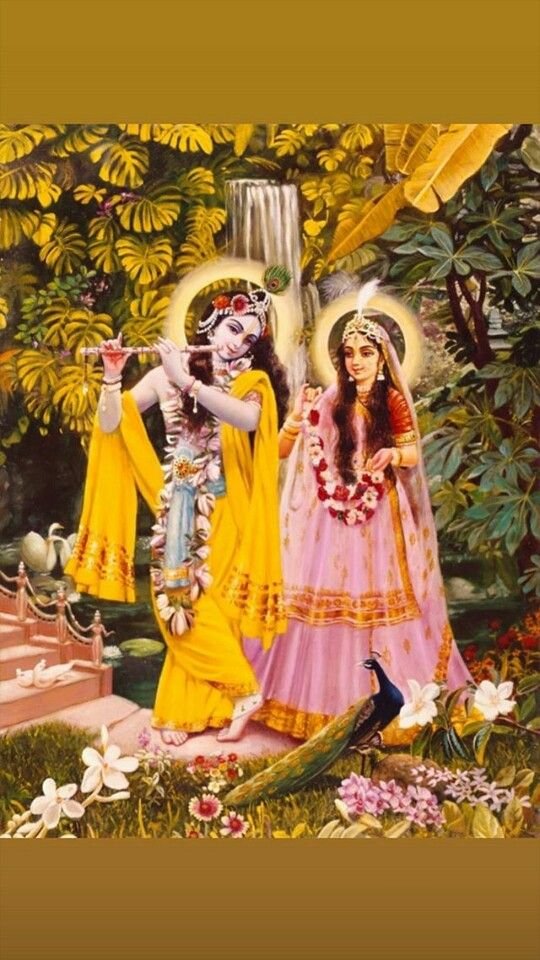 Radha Krishna Love Images With Quotes HD