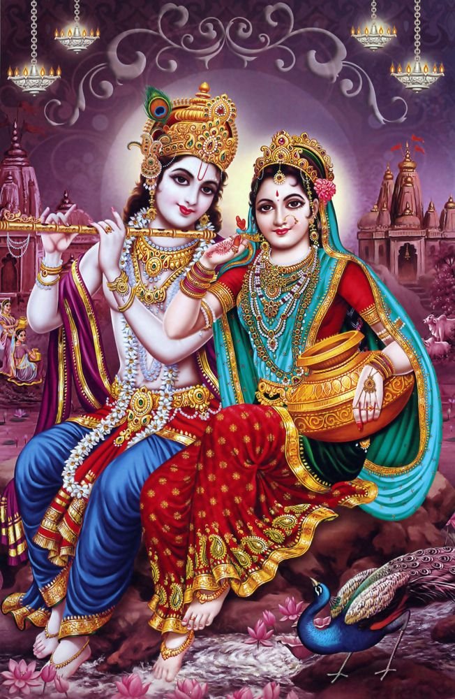 Radha Krishna Love Quotes In Hindi With Images