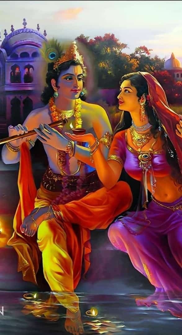 Radha Krishna Serial Vishnu And Lakshmi Images