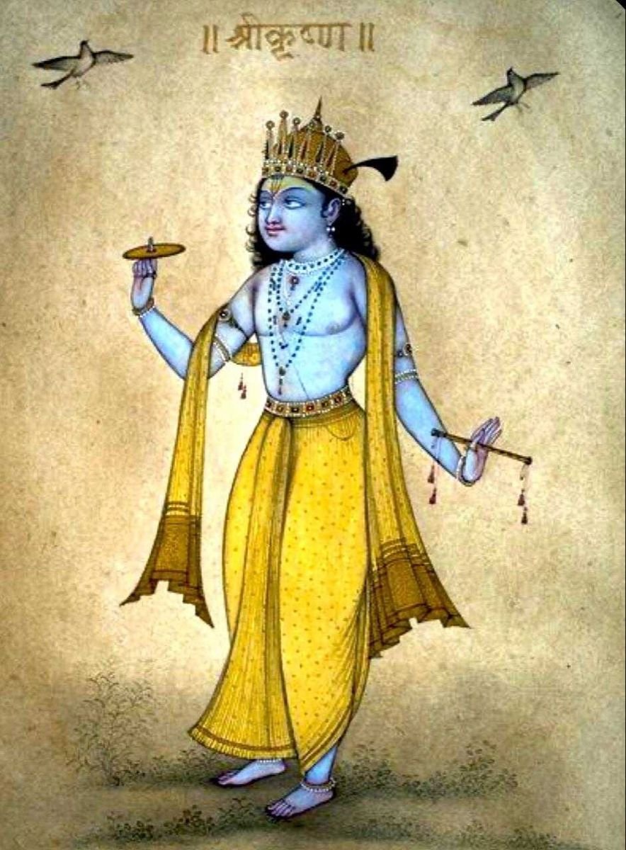 Radha Krishna Standing Images