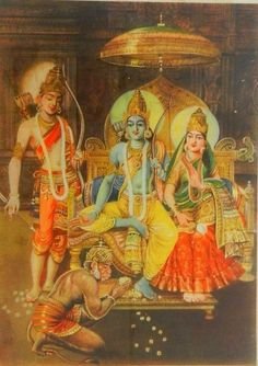 Ram Hanuman HD Wallpaper