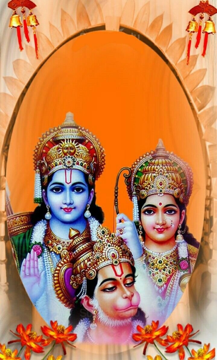 Ram Ji Hanuman Ji Wallpaper