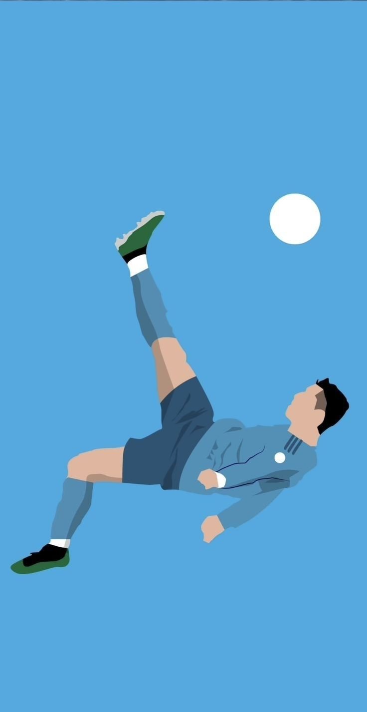 Ronaldo Cartoon Wallpaper