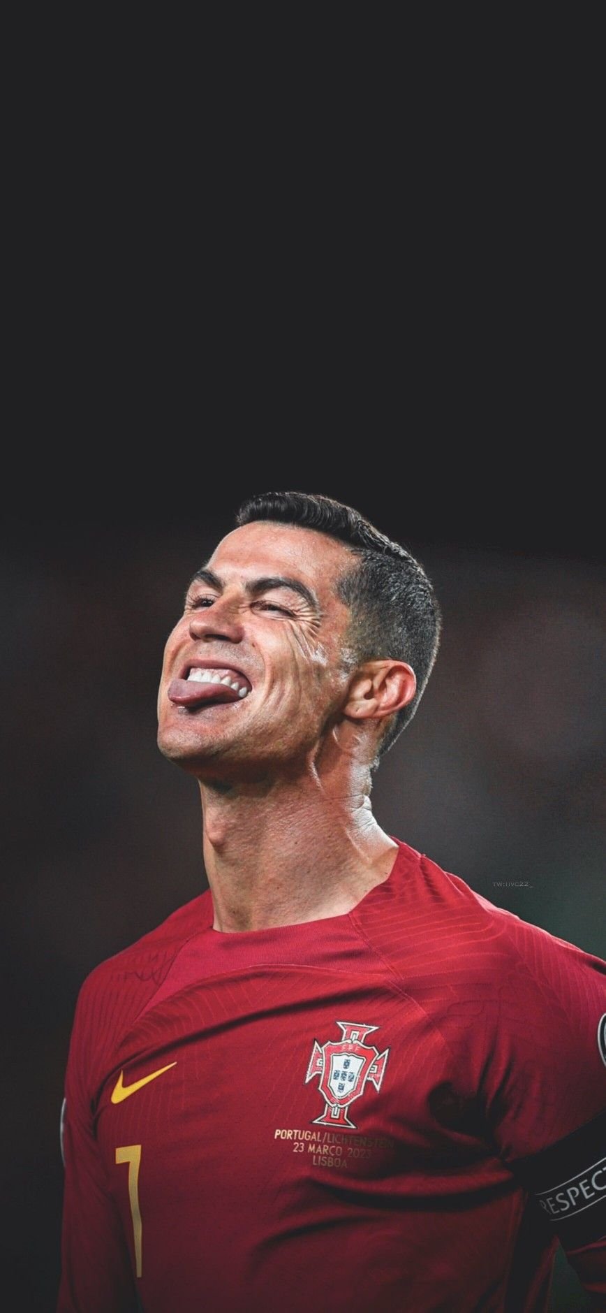 Ronaldo Wig Quote Wallpaper