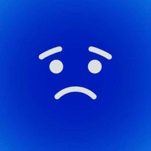Sad Emoji DP For Whatsapp