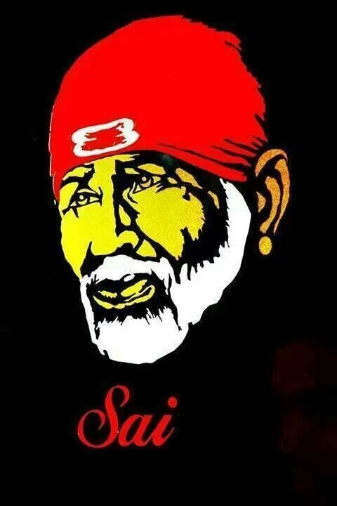 Sai Baba Avatar Images In Temple