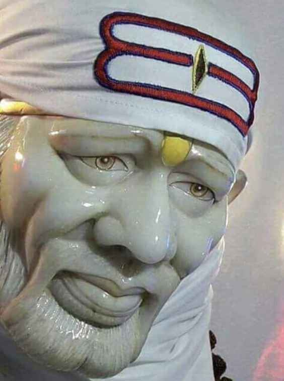 Sai Baba Images With Black Background