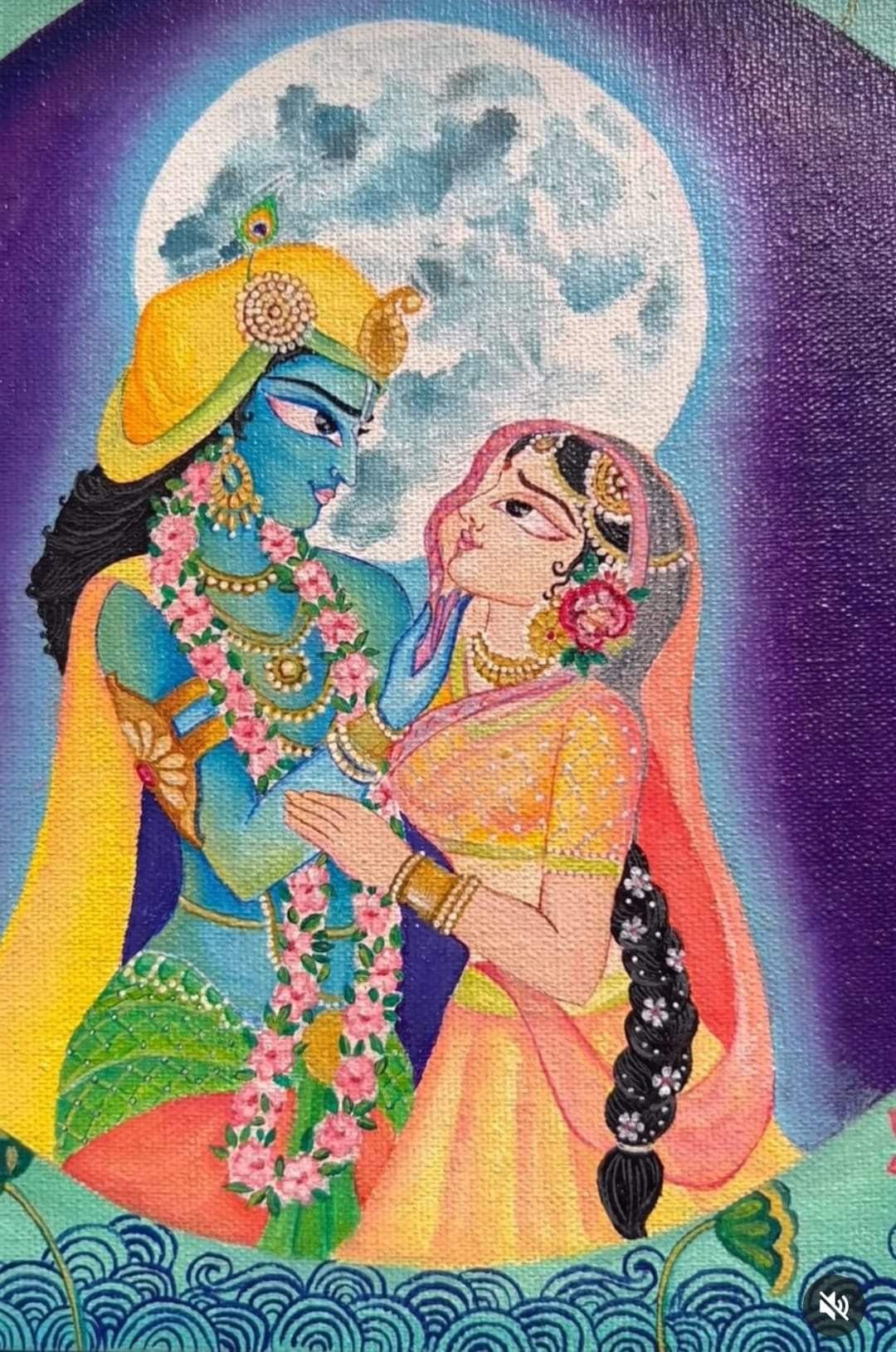 Small Radha Krishna Images