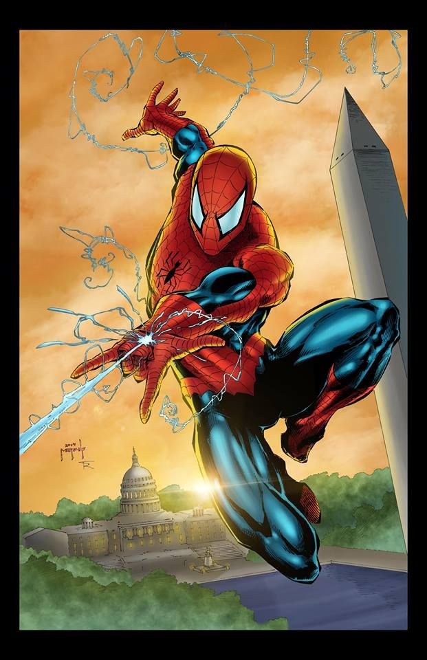 Spiderman And Daredevil Minimalist Wallpaper