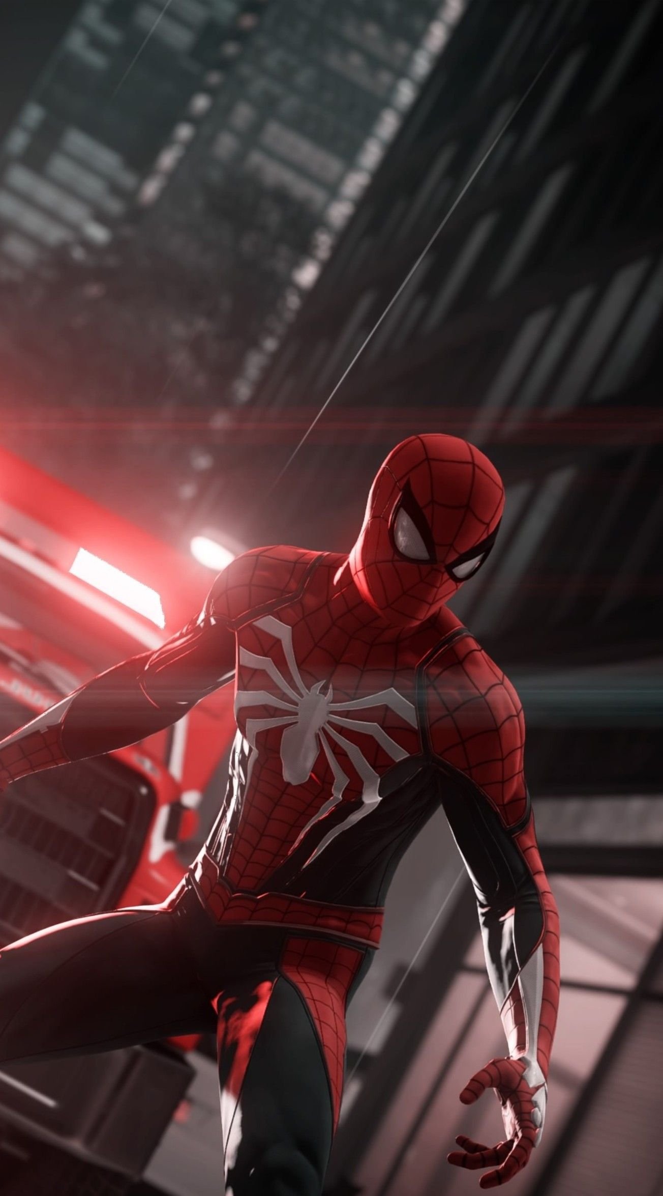 Spiderman Black Suit HD Wallpaper