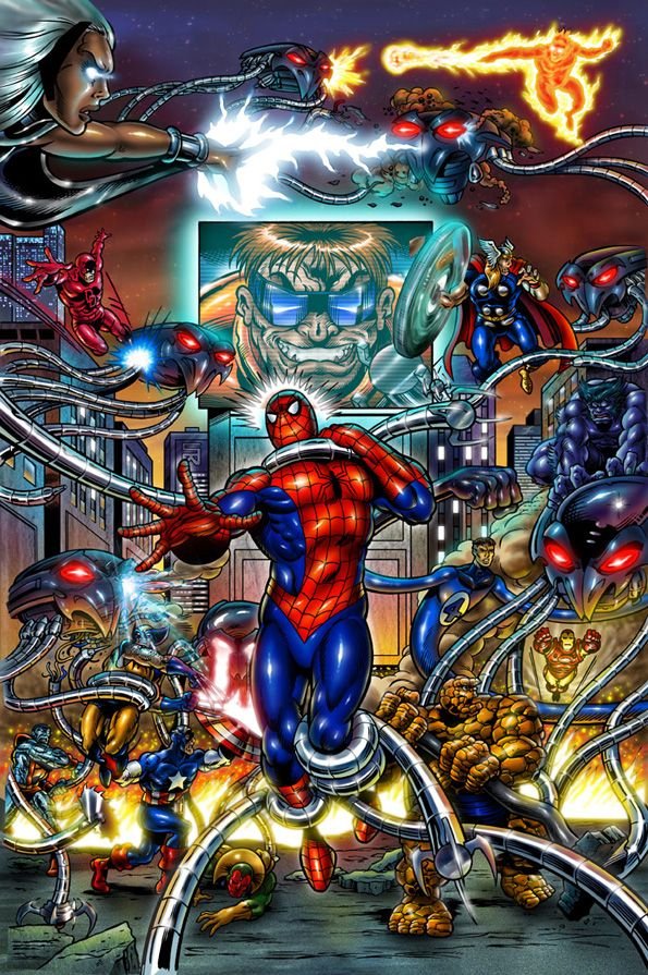 Spiderman Captain America Shield Wallpaper