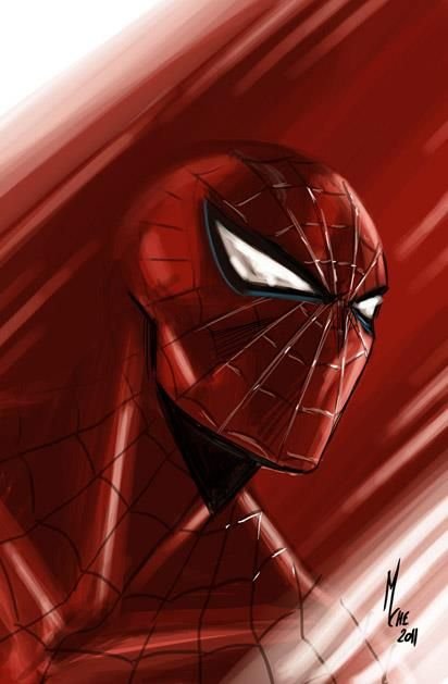 Spiderman Cartoon HD Wallpaper