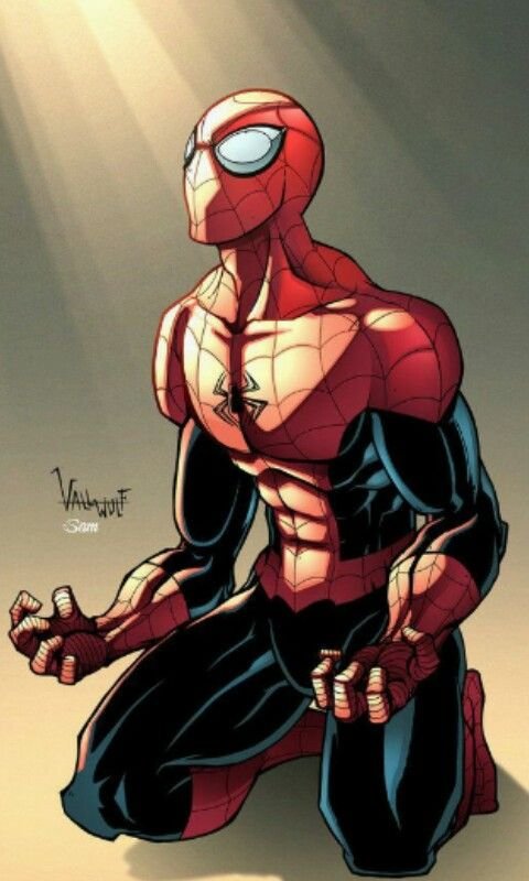 Spiderman Drawing 1080P Wallpaper