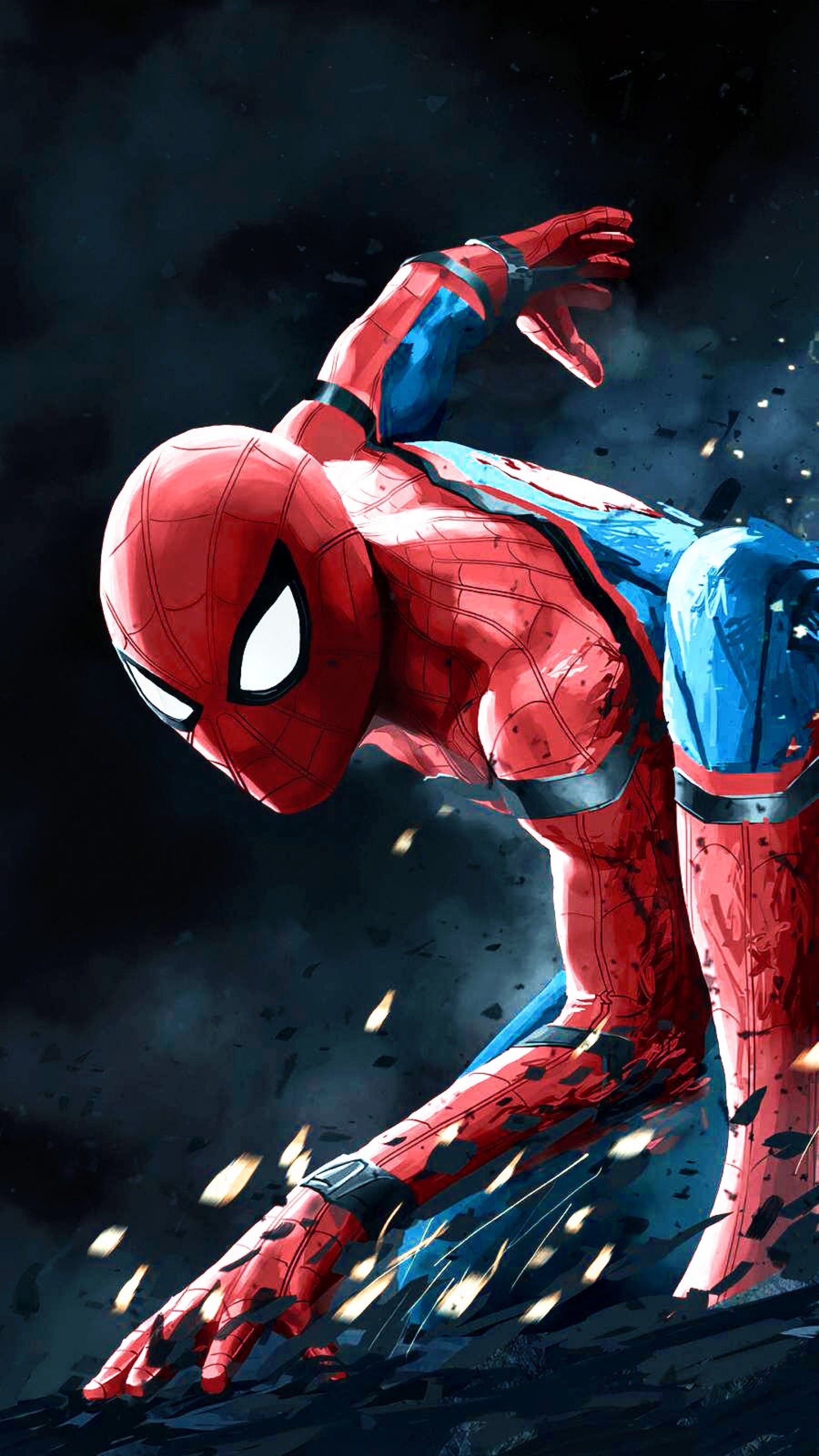 Spiderman Fighting Wallpaper